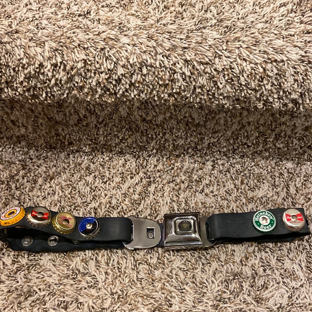 Little Earth Beer Bottle Cap Belt